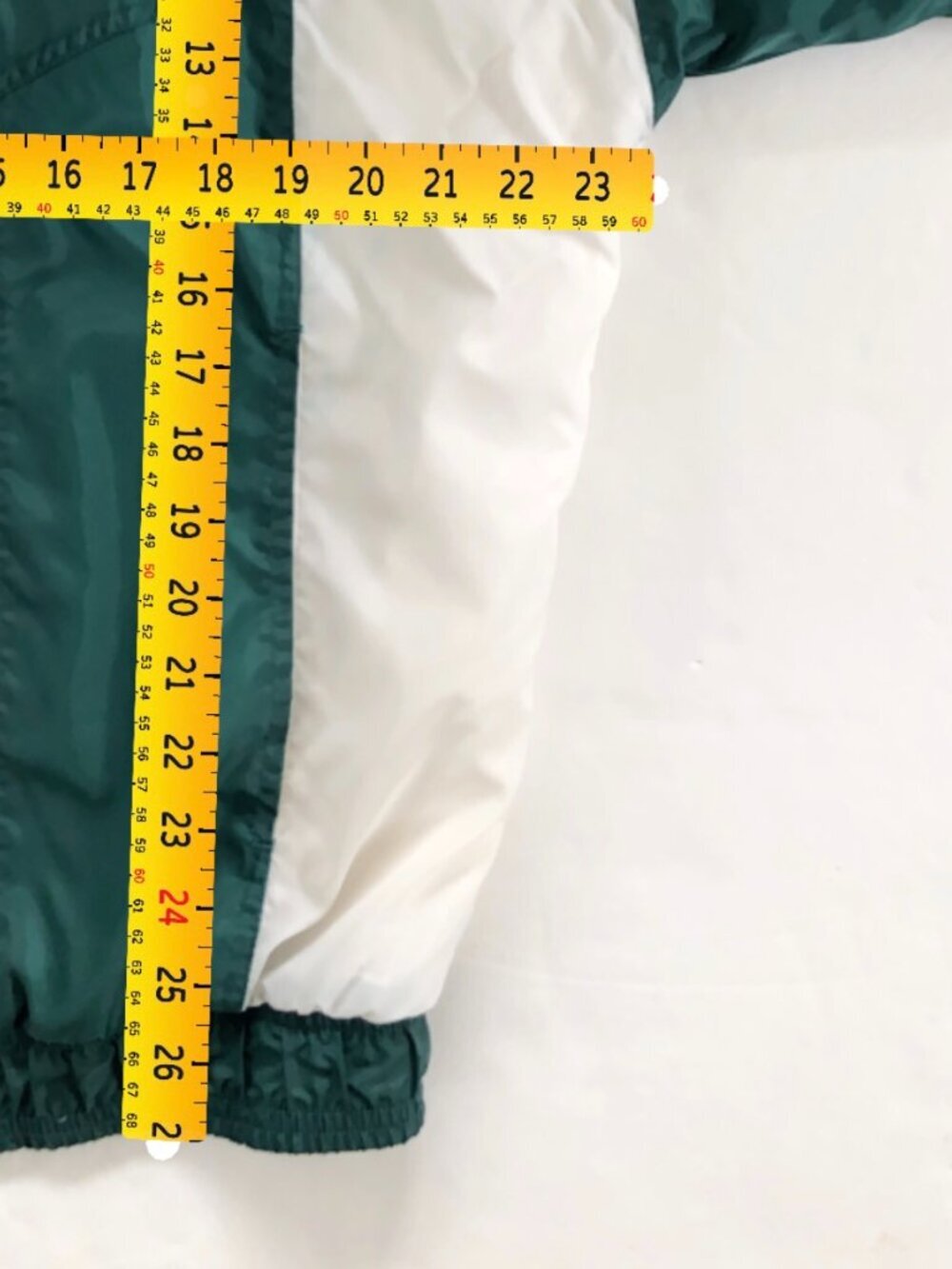 Vintage Adidas Original Green White Trefoil Nylon Track Suit Large 90s Logo - Picture 5 of 11
